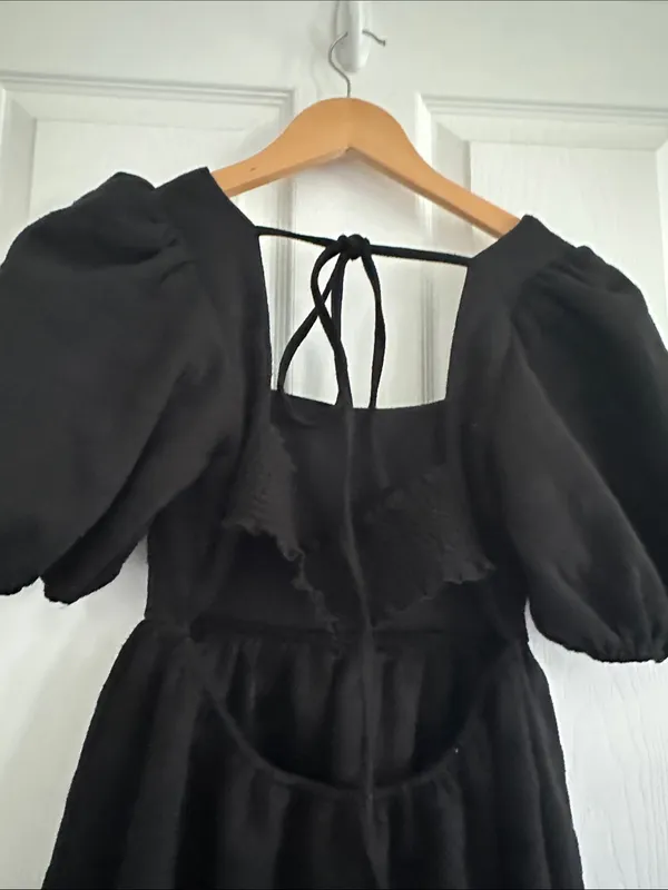 Altar’d State Puff-Sleeve Square Neck Dress - Image 5