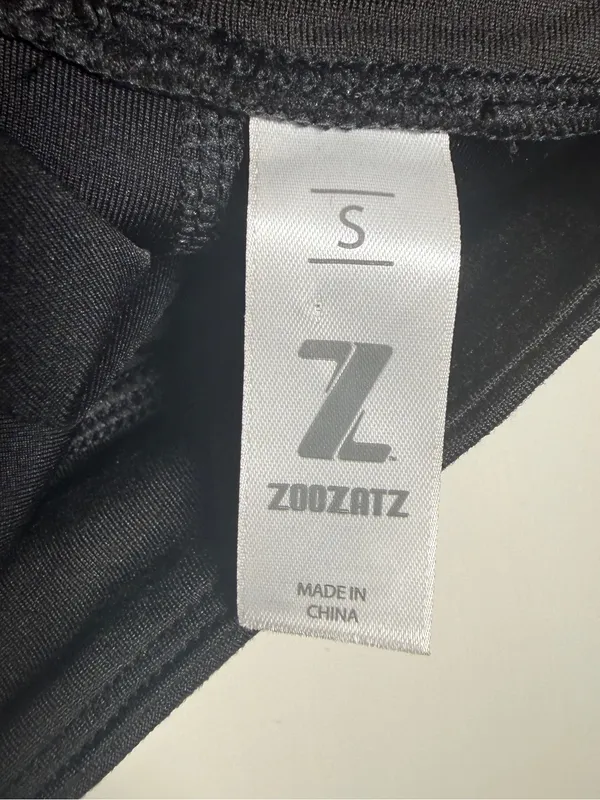 Zoozatz Oregon University Black & Green Sports Bralette Small - Image 3