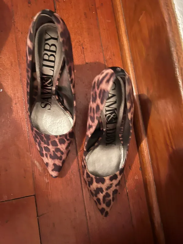 Sam&Libby Leopard Heels - Image 4