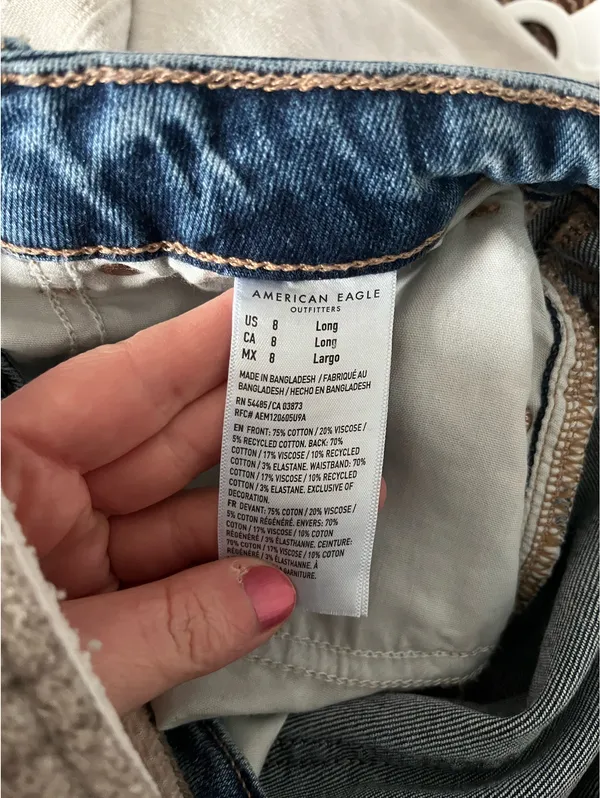 American Eagle Outfitters Mom Jeans Strigid - Image 5