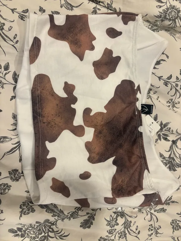 Windsor Cow Print Bustier - Image 7