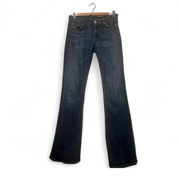 Seven For All Mankind Bootcut Jeans Size 27 Stretch Classic Denim Y2K premium - Image 3