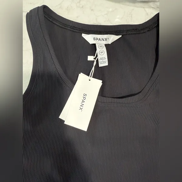 NWT Spanx Casual Fridays Cargo Maxi Dress in Black Sz XS‎ $168 - Image 8