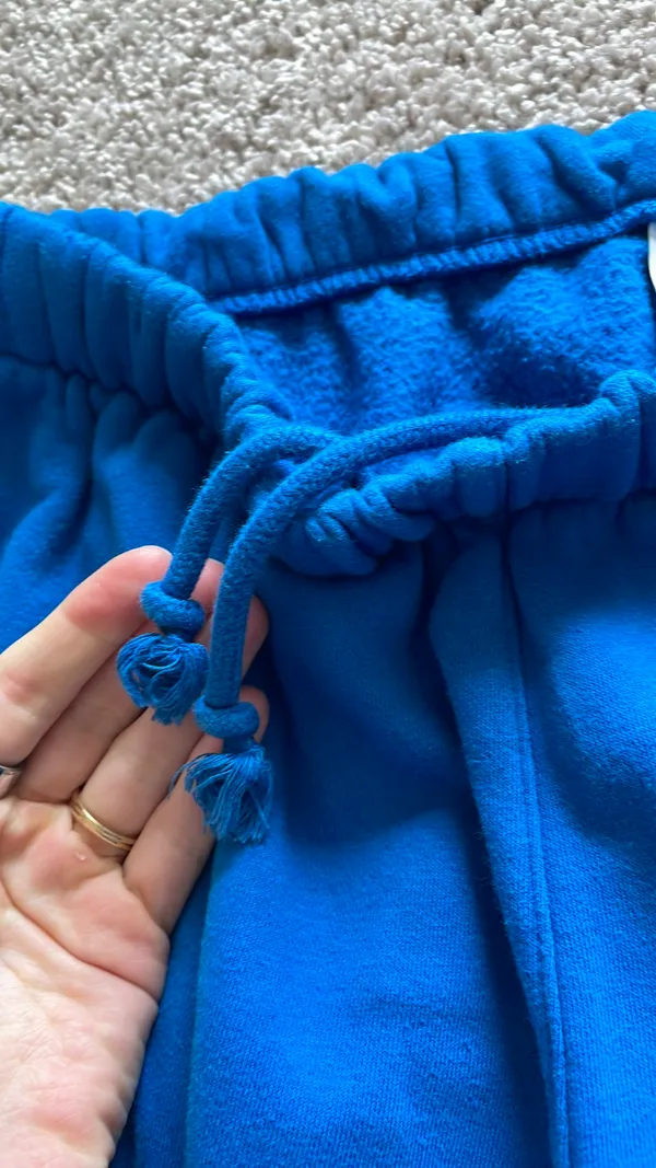 Blue champion sweatpants - Image 4