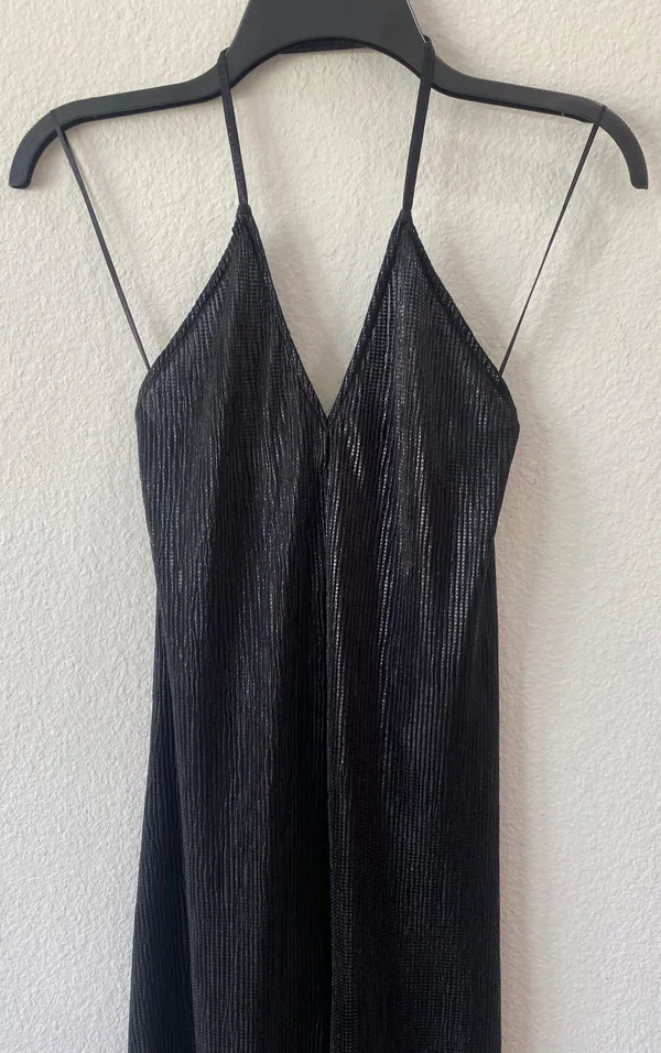 ZARA Basic Collection mesh black jumpsuit size S - Image 2