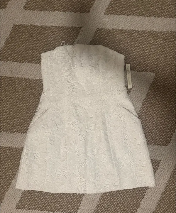 Bardot Strapless Dress - Image 3