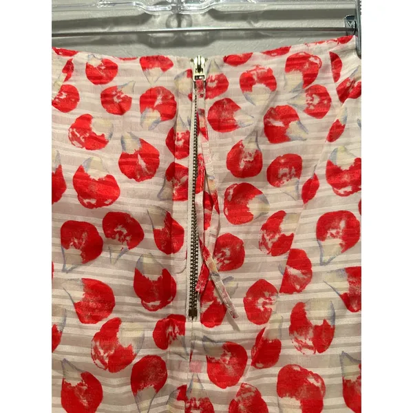 Anthropologie Leifsdottir Silk Organza Petal Skirt Size‎ 0 Mini Preppy Coquette - Image 5