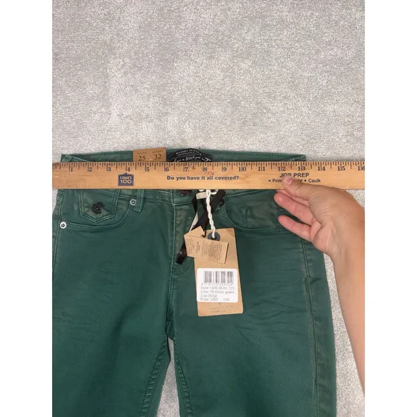 maison scotch la parisienne pants nwt 25x32 glass green - Image 10