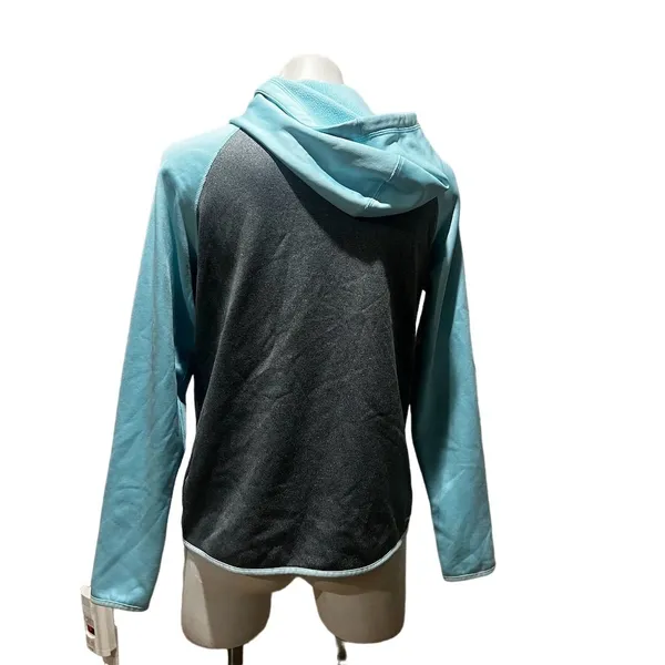 Nike Women's Therma-Fit Full-Zip Hoodie Blue/Gray Size M Hooded Casual - Image 6