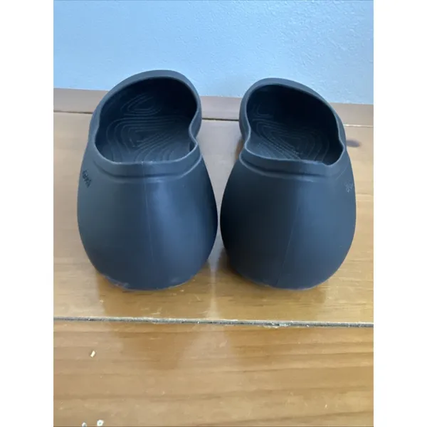 Crocs Alice Work Black Slip Resistant Nursing, Food Service Flats Size-11 - Image 5