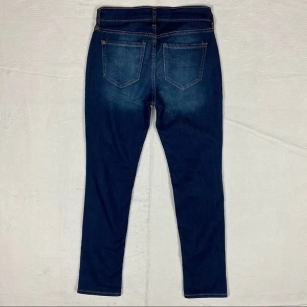 Old‎ Navy Dark Wash Straight Leg Boyfriend Jean - Image 5