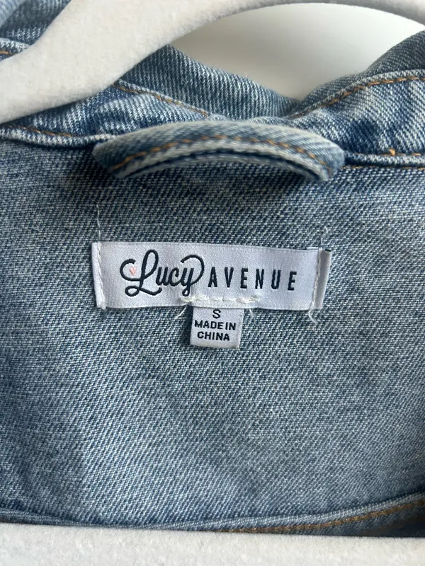 Lucy Avenue Denim and Corduroy Jacket - Image 3