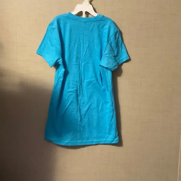 American Apparel Turquoise Graphic Tee - Image 2