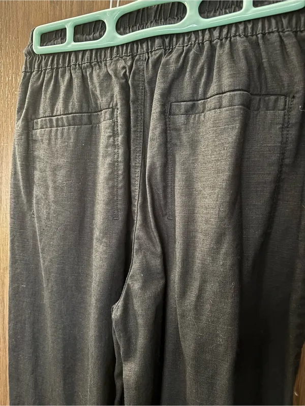 Athleta Retreat Linen High Rise Wide Leg Pant - Image 5
