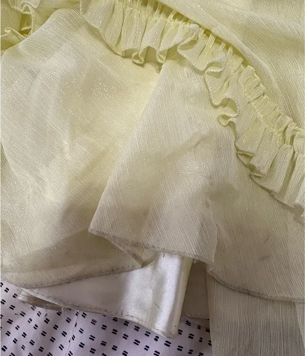 Camille La Vie Yellow Prom Dress - Image 8