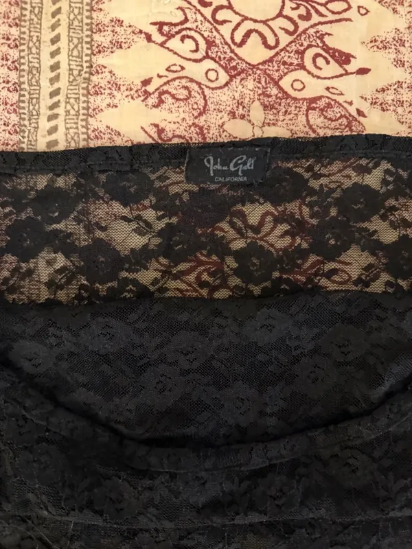 Pacsun black lace tank - Image 2