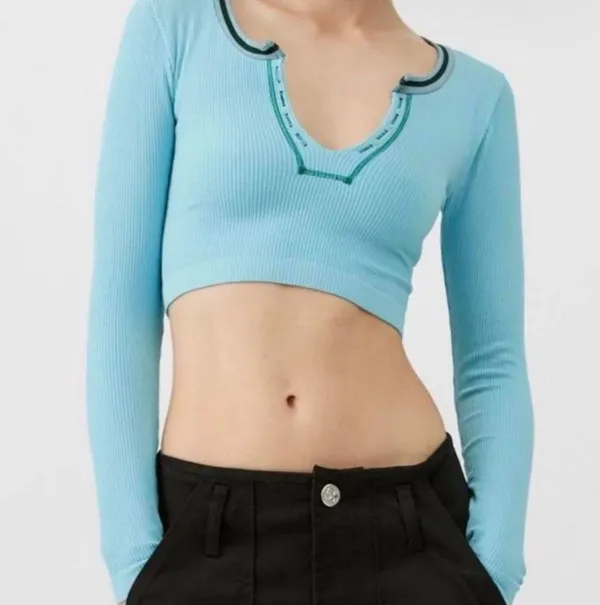 Urban Outfitters Go For Gold Seamless Long Sleeve - Image 2