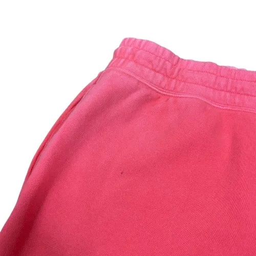NWT Aerie High Rise Dolphin Hem Shorts Pink Loungewear Heart Embroidery Size XXL - Image 2
