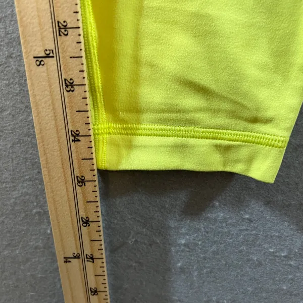 922 | Lululemon Align High-Rise 25" Nulu Yoga Leggings Electric Lemon Yellow‎ 8 - Image 4
