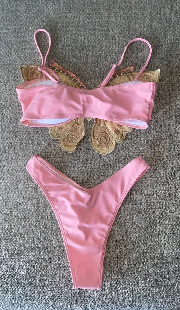 SheIn Butterfly Swimsuit - Image 3
