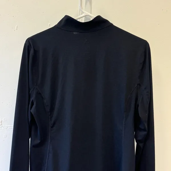 Paradox Women's Black 1/4 Zip Base Layer Merino Wool Blend Top Large 1700362 - Image 5