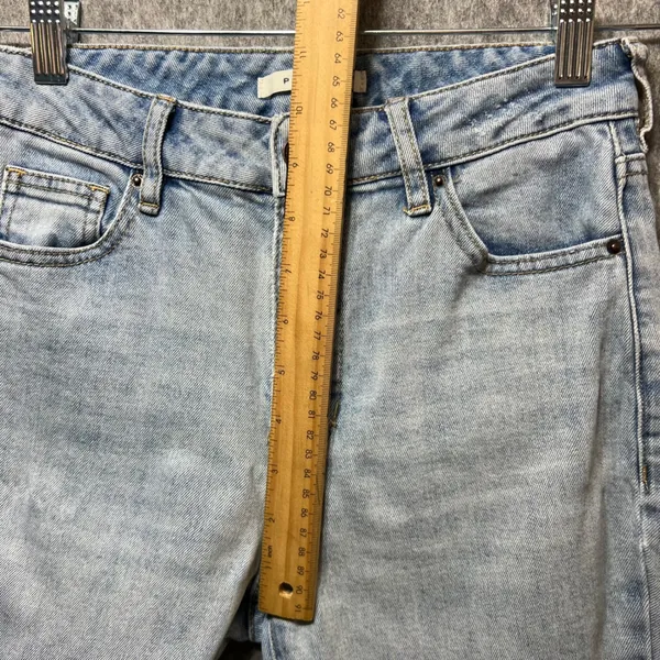 Pacsun Mom Jeans High Rise Light Wash Denim Comfort Fit Womens‎ Size 25 - Image 5