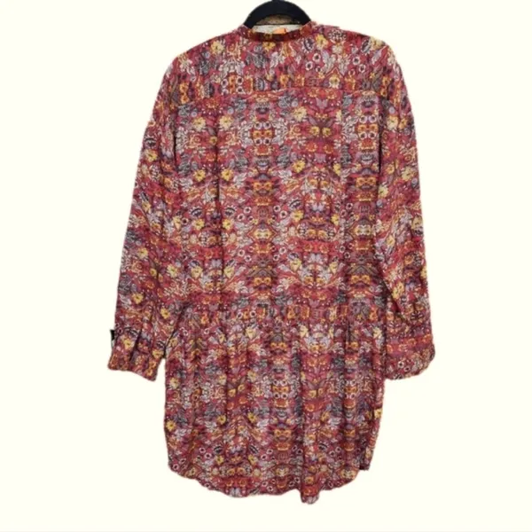 Joe Fresh -1015 vintage floral dress size 10‎ Large - Image 2