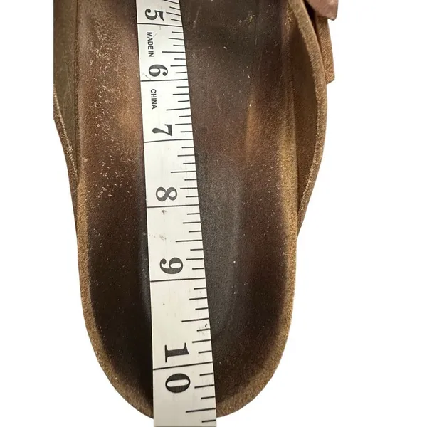 Birkenstock Sandals Flats Metallic Copper Size 41 US10.5 - Image 10
