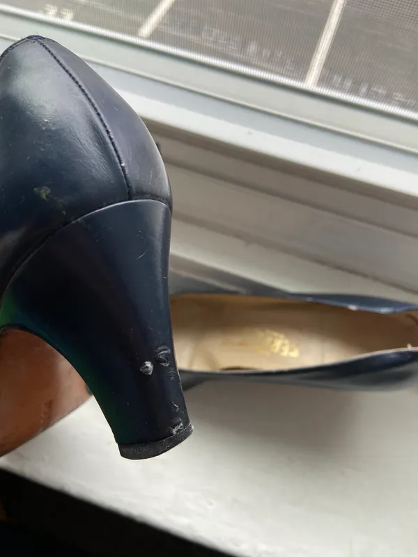 Ferragamo VNTG  Kitten Heels - Image 4