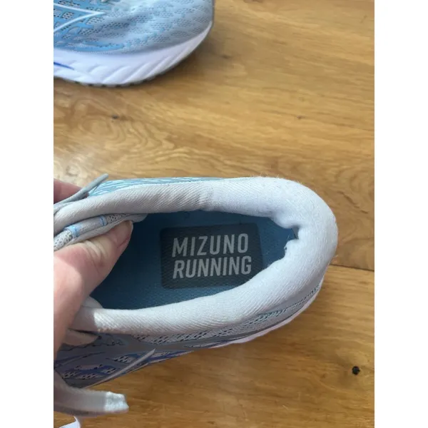 Mizuno Wave Inspire 20 Women's Cerulean‎ Blue White Running Shoes Size 9.5 - Image 6