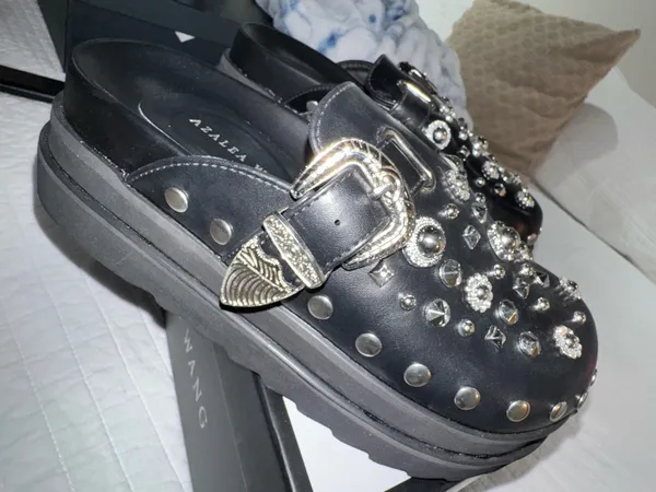Alexander Wang Azalea Wang Studded platform clogs - Image 5