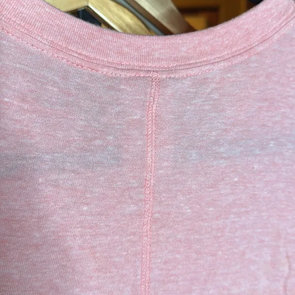 Nike Pink Just Do It Short Sleeve Tee Women’s Athletic Top Size Medium - Image 11