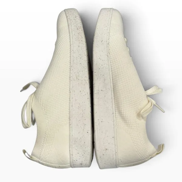 Fitflop Rally e01 Multi Knit Sneakers Shoes Womens 8 Cream Tenniscore Streetwear - Image 7