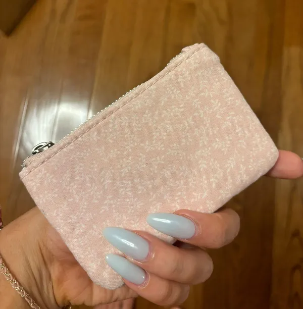 NWOT John Galt Pink Floral Coin Purse - Image 3
