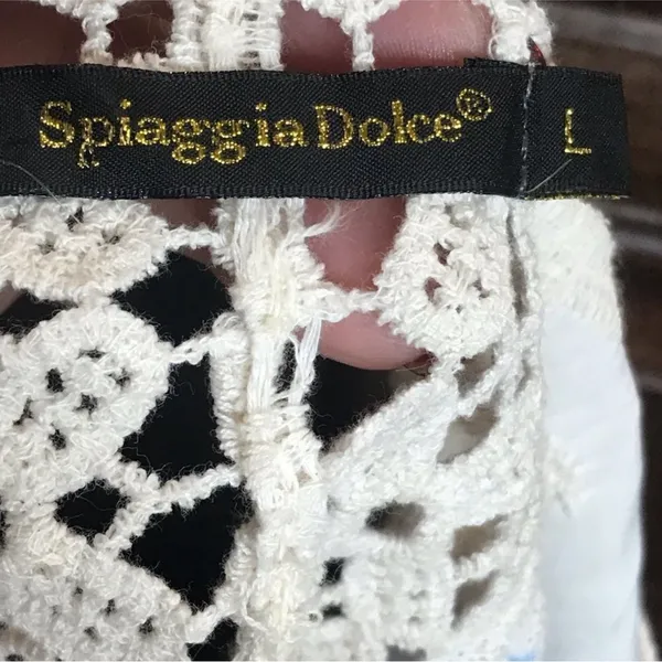 Spiaggia Dolce Floral Sheer Swim Coverup - Image 6