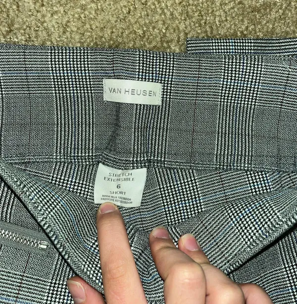 Van Heusen Plaid Dress Pants - Image 4