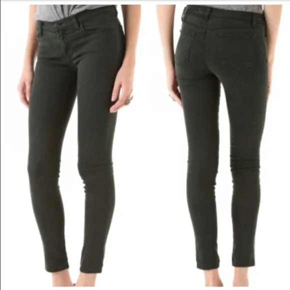 J Brand 620 Super Skinny Mid-Rise Conifer Sz 27 - Image 2