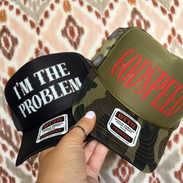 Morgan wallen trucker hat Black - Image 3