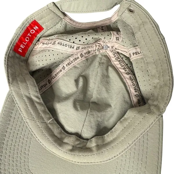 Peloton Performance Run Hat Unisex Adult Perforated Vented Embroidered Logo - Image 8