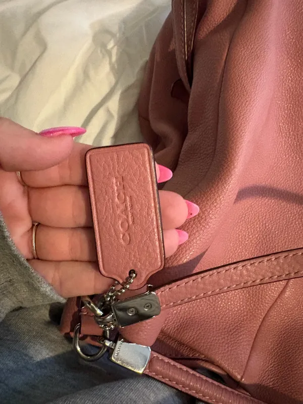 Coach Bag Leather Shoulder - Image 3