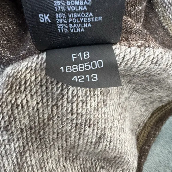 KUHL Nova Womens Brown Knit Cowl Neck Wool Blend Pullover Sweater Sz M - Image 8