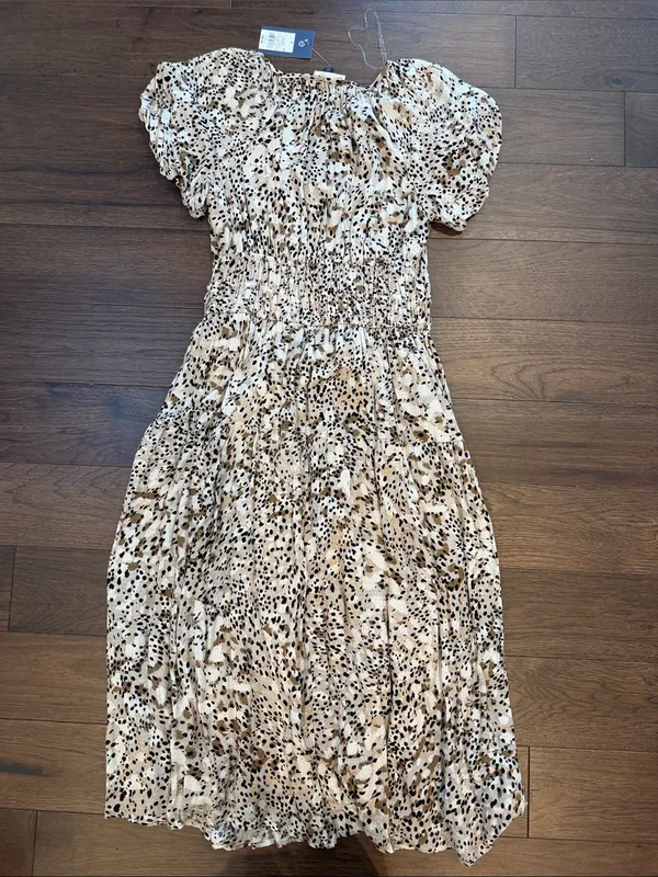 Universal Threads Puff Short Sleeve Midi Dress Size Small NWT - C1-094 - Image 8