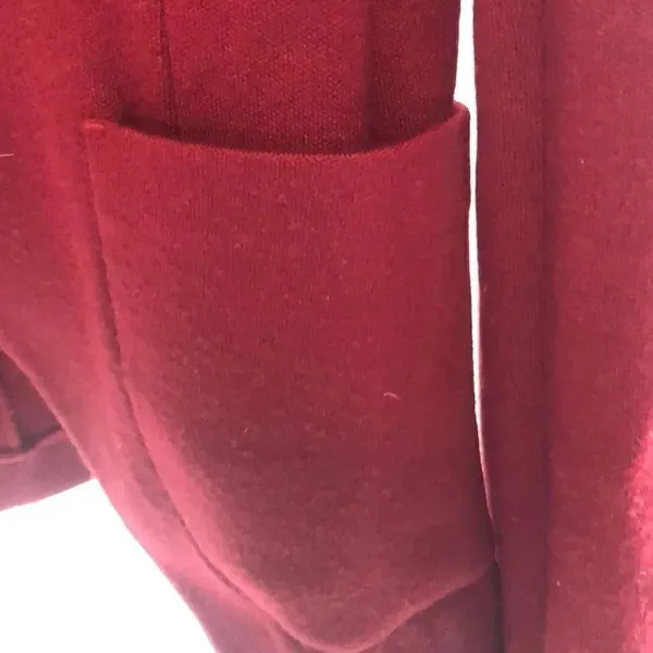 Iisli Maroon Wool One Button Blazer - Image 5