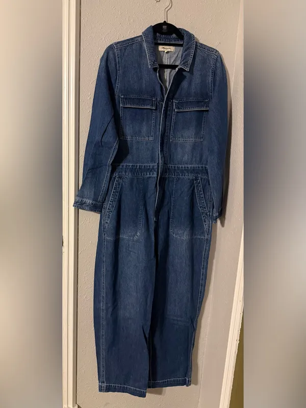 MADEWELL
Zip Front Iconic Denim Coverall - Image 5
