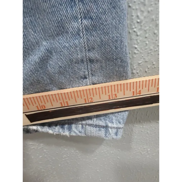 Zara Super Wide Leg Jeans Women 6 Casual Everyday Wear Partywear Denim Light - Image 7