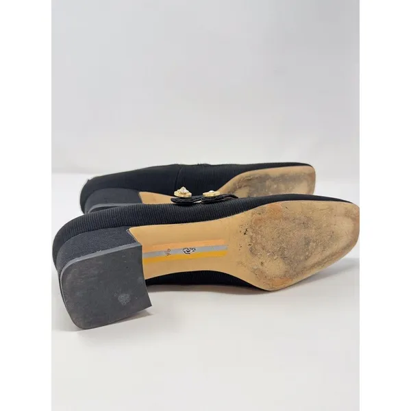 Sam Edelman Tahira Womens Sandals Black Mary Jane Pump Square Toe Heels US 9.5 - Image 9