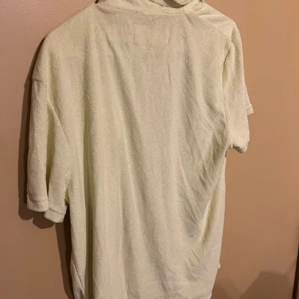 Free planet yellow terry cloth‎ small button down - Image 8