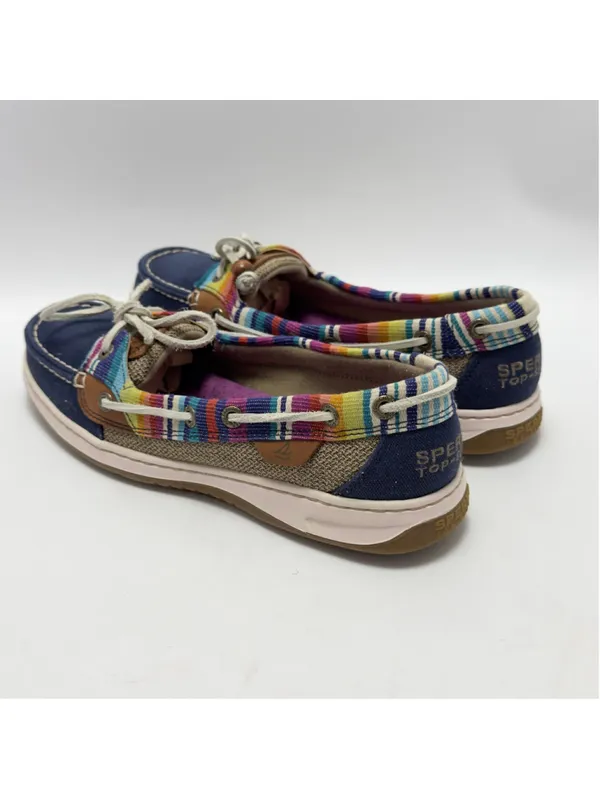 Sperry Top-Sider Women's Angelfish Navy/Serape Boat Shoes Size 8M - Image 11