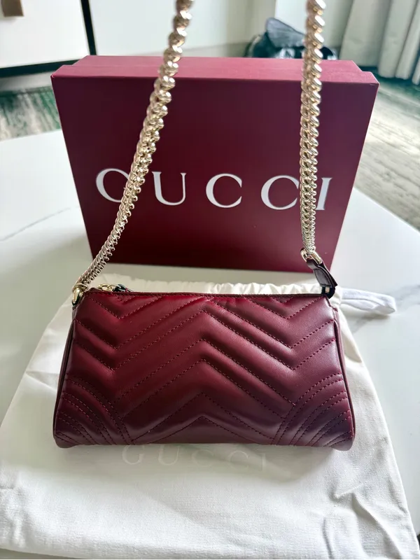 Gucci Marmont Zip Bag - Image 6