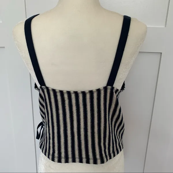 Madewell Stripe Wrap Tank - Image 5